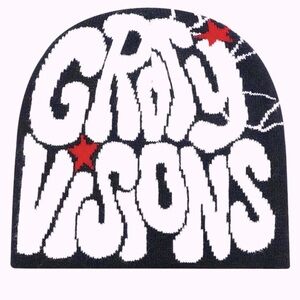 Black and White Gravity Vision Beanie